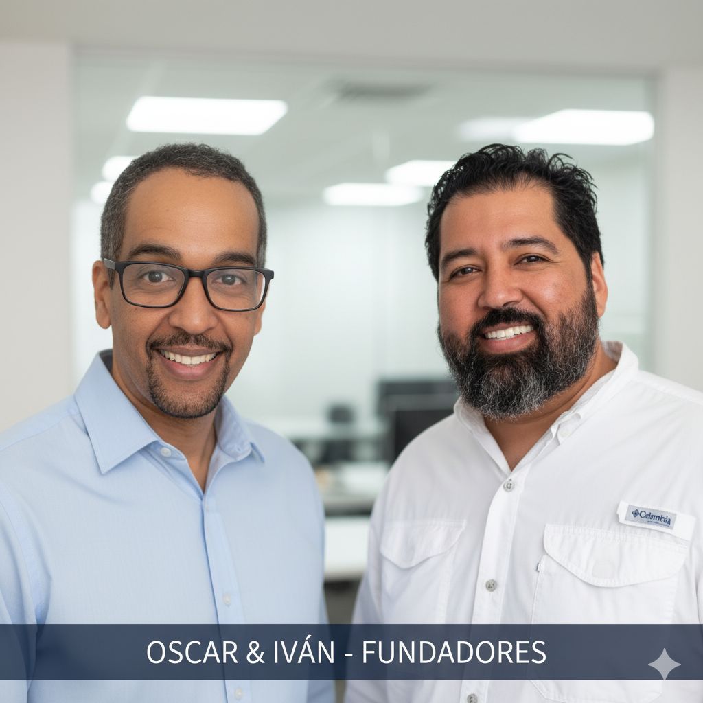 Iván y Oscar Argote, fundadores de ArgotesIA